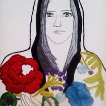 Mi Proyecto del curso: Creación de retratos bordados. Arts, and Crafts project by De Oliveira - 09.22.2019