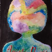 La mente es un universo. Traditional illustration, and Watercolor Painting project by Norma Nacsa - 02.20.2020