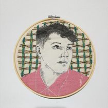 Mi Proyecto del curso: Creación de retratos bordados. Embroider project by Diliam Lara - 09.16.2019