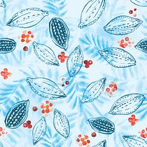 I made packaging for my local chocolatier's chocolate with dried Rowan berries. Un projet de Illustration traditionnelle de josefineegerszegi - 17.09.2019
