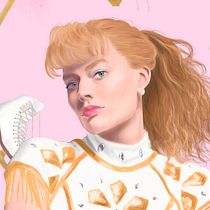 Retrato digital de "Yo, Tonya" y retrato de Sticky M.A. Un projet de Illustration traditionnelle et Illustration numérique de Marina Velveth - 21.09.2019