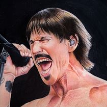 ANTHONY KIEDIS RED HOT CHILI PEPPERS . Portrait Drawing project by doomcod337 - 09.21.2019