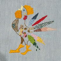 Ilustración con hilos....mi proyecto final. Un projet de Broderie de Lizbeth concepción Aguirre Loeza - 22.09.2019