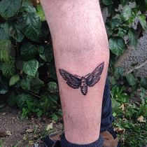 Polilla con ganas de volar . Tattoo Design project by josefinalejandrarh - 09.22.2019