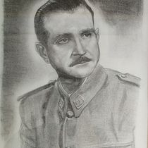 Mi Proyecto del curso: Retrato realista con lápiz de grafito. Esboçado projeto de Javi Sarutobi - 23.09.2019
