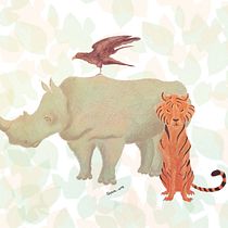 Ilustración digital con lápices de colores. Ilustração digital projeto de Paula Lara Cuevas - 23.09.2019