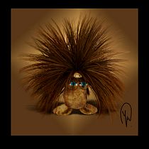 Creación de pelo 3D con XGen de Maya . 3D Character Design project by Yolanda López Pascual - 09.24.2019