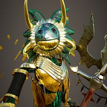 Mi Proyecto del curso: Modelado de personajes en Maya. 3D Modeling project by Victor Sánchez Hernández - 05.27.2020