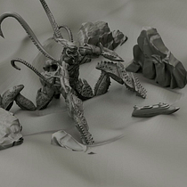Mi Proyecto del curso: Escultura digital de criaturas fantásticas con ZBrush. 3D project by alejandro645_al - 09.25.2019