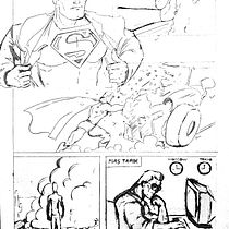 Mi Proyecto del curso: Dibujo a lápiz para cómics de superhéroes. Comic projeto de Diego Navarro - 27.09.2019