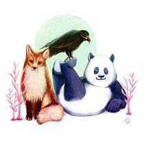 Mi Proyecto del curso: Ilustración digital con lápices de colores. Design projeto de natyosmon11 - 28.09.2019