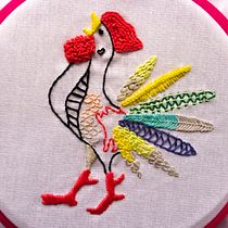 Mi Proyecto del curso: Técnicas de bordado. Embroider project by Andrea Sovero - 10.02.2019