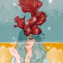 Mi Proyecto del curso: Técnicas de ilustración con acuarela digital. Un progetto di Illustrazione tradizionale e Illustrazione digitale di Alejandra Jerez - 02.10.2019