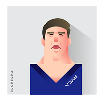 Meu projeto do curso: Retrato geométrico minimalista . % Thiago Almeida tarafından hazırlanan Grafik Tasarım projesi - 10.03.2019