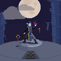 Mi Proyecto del curso: Introducción al diseño de personajes en pixel art. Pixel Art project by Pe - 10.04.2019