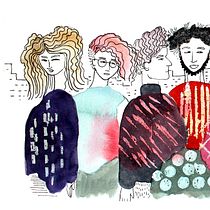 Proyeto para Técnicas de Ilustración para Desbloquear tu Creatividad. Traditional illustration project by Catarina Vitorino - 10.10.2019