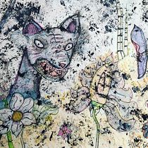Mi Proyecto del curso: Animalario botánico: acuarela, tinta y grafito. Watercolor Painting project by Hector Marquez - 01.12.2020