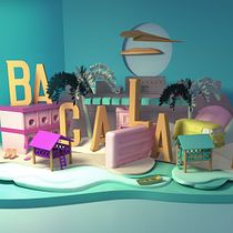 Mi Proyecto del curso: Dirección de Arte con Cinema 4D. 3D project by Vanessa Rojas - 10.13.2019