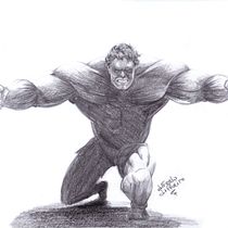 Mi Proyecto del curso: Ilustración para cómics: anatomía de un superhéroe. Desenho a lápis projeto de artdippolito - 17.10.2019