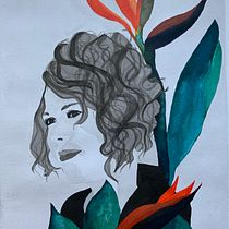 Ilustración con tinta china. Ilustração tradicional projeto de demarianhilos - 18.10.2019