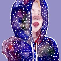 Perseidas. Desenho projeto de Maite Gonzalez Martinez - 20.10.2019