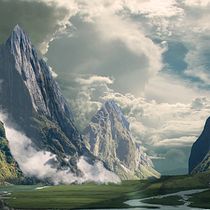 Mi Proyecto del curso: Matte Painting: creando mundos fotorrealistas. Graphic Design project by Carmelo Alexander Medina Santana - 10.20.2019