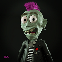 This is the start of something WEIRD! Thank you Zigor, Thank you Domestika.. 3D Character Design project by Andrea Drm Giuliano - 10.22.2019
