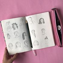 Meu projeto do curso: Desenho para principiantes nível -1. Drawing project by Carolina Santiago - 10.23.2019