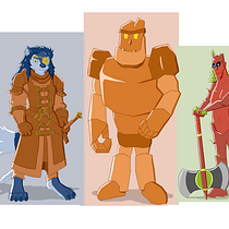 Mi Proyecto del curso: Introducción al diseño de personajes para animación y videojuegos Ein Projekt aus dem Bereich Zeichnung, Design von Figuren und Digitale Illustration von David Agüero Juarez - 24.10.2019