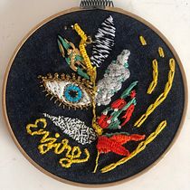 Mi Proyecto del curso: Sueño Kitch. Un projet de Broderie de Jess Sierra - 24.10.2019
