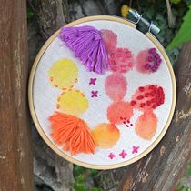 Mi Proyecto del curso: Técnicas básicas de bordado y acuarela. Embroider, and Watercolor Painting project by Francisca Salgado Cantillana - 10.27.2019