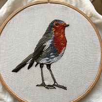 Mi Proyecto del curso: Pintar con hilo: técnicas de ilustración textil. Bordado projeto de Sonia Pliego Agraz - 28.10.2019