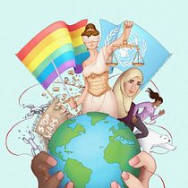 Mi Proyecto del curso: Ilustración exprés para prensa con Photoshop. Ilustração tradicional e Ilustração digital projeto de Leire Gajate - 29.10.2019