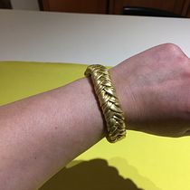 Mi Proyecto del curso: Pulsera de género color dorado Ein Projekt aus dem Bereich Schmuckdesign von MAGALY CUEVAS RUIZ - 01.11.2019