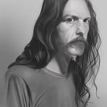 Mi Proyecto del curso: Retrato realista con lápiz de grafito. Desenho projeto de Leonardo Sevilla - 04.11.2019
