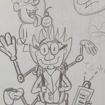 Mi Proyecto del curso: Introducción a la creación de personajes estilo cartoon. Comic project by Jorgelina Garavano - 11.28.2019