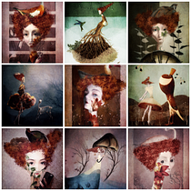 Mi Proyecto del curso: Creación de un porfolio de ilustración en Instagram. Traditional illustration project by Anca Balaj - 11.07.2019