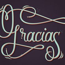 Postal secretos dorados del lettering. Lettering project by Gera Garrido - 11.07.2019