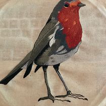 Mi Proyecto del curso: Pintar con hilo: técnicas de ilustración textil. Bordado projeto de Natalia Vergara Navarrete - 07.11.2019