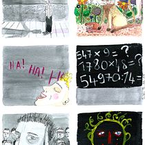 Mi Proyecto del curso: Introducción a la psicología del color: la narrativa cromática. Comic project by Stéphanie Weppelmann - 11.09.2019