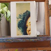 Mi Proyecto del curso:  Retrato realista con lápices de colores. Realistic Drawing project by Elsa Guadalupe Araque Ramos - 03.21.2020