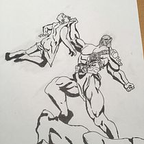 Mi Proyecto del curso: Ilustración para cómics: anatomía de un superhéroe. Desenho projeto de hesmeralda20 - 11.11.2019