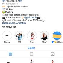 Empresa de diseño especializada en stickers físicos.. Character Design project by Bautista Galindo - 11.13.2019