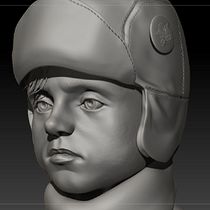 Mi Proyecto del curso: Creación de personajes: del 2D al 3D  Ein Projekt aus dem Bereich 3D, 3-D-Design, Design von 3-D-Figuren, Skulptur, 3-D-Modellierung und Video von Claudio Gastón Oliva - 14.11.2019