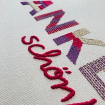 Mi Proyecto del curso: Letras bordadas: el hilo como herramienta gráfica. Embroider project by gabismoo - 12.07.2019