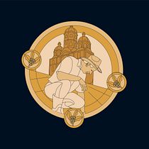Mi Proyecto del curso: Conceptualización y técnicas de ilustración digital. Un proyecto de Br, ing e Identidad e Ilustración tradicional de Dany Velez Cardona - 18.11.2019
