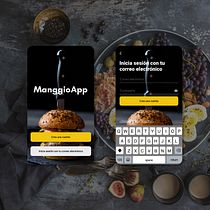 ManggioApp: Diseño de Interfaces con Sketch. Un proyecto de UX / UI de Martín Quinto - 18.11.2019