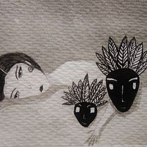 Mi Proyecto del curso: Introducción a la ilustración con tinta china. Esboçado, Desenho e Ilustração tradicional projeto de Adriana Martinez - 19.11.2019