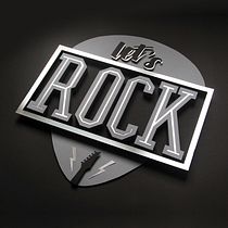 Let's rock!: Lettering a todo volumen. Artesanato, Design gráfico, e Papercraft projeto de Beatriz Costo - 20.11.2019