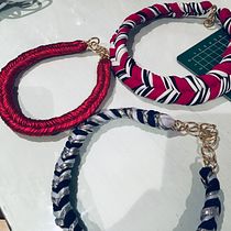 Mi Proyecto del curso: Creación de joyería textil Ein Projekt aus dem Bereich Nähen, Kreativität, Design, Schmuckdesign und Modedesign von Daniela Pino Monserrat - 13.01.2020